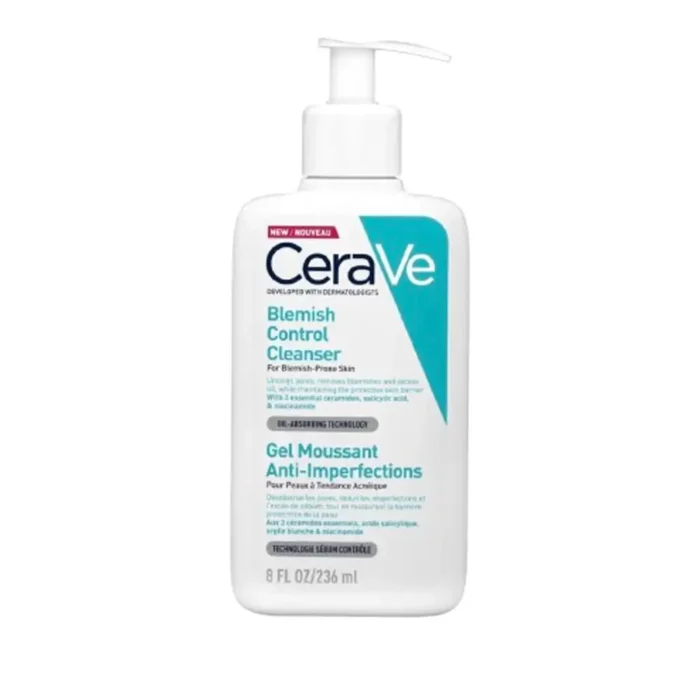 ژل شوینده ضد جوش و کنترل آکنه سراوی CeraVe مدل Blemish Control ژل شوینده ضد جوش و کنترل آکنه سراوی CeraVe مدل Blemish Control