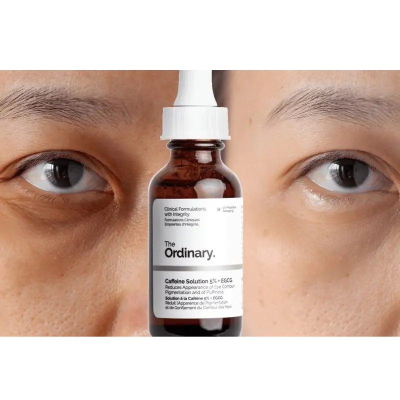 سرم دور چشم کافئین اوردینری