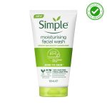 ژل شست‌وشوی صورت سیمپل اصلی مدل moisturising
